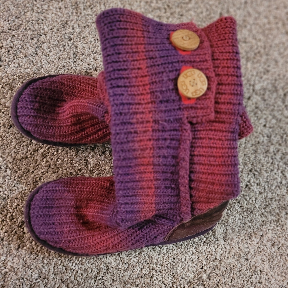 Girls Ugg Ombre Cardy Boots sz 3